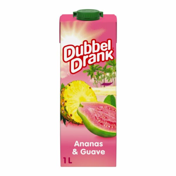 Dubbel drank: ananas & guave