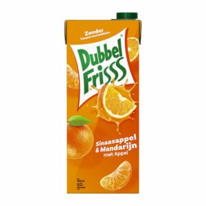 Dubbelfrisss sinaasappel & mandarijn