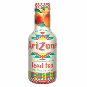 Arizona iced tea with peach flavour - 50CL